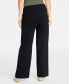 Women's High-Rise Pull-On Wide-Leg Ponté-Knit Pants, Created for Macy's