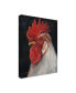 Фото #2 товара Ethan Harper Rooster Portrait II Canvas Art - 37" x 49"