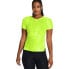 UNDER ARMOUR Laser Wash short sleeve T-shirt High Vis Yellow / Reflective, S - фото #5