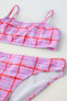 Фото #3 товара 6-14 years/ striped check bikini set