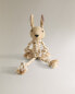 Cord rabbit pet toy