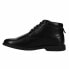 London Fog Tyler Chukka Mens Black Casual Boots CL30578M-B
