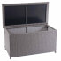 Фото #1 товара Сундук садовый HWC Poly-Rattan Kissenbox D88 170 л