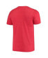 ფოტო #4 პროდუქტის Men's Freddie Freeman and Ronald Acuna Jr. Heathered Red Atlanta Braves MLB Jam Player Tri-Blend T-shirt