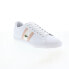 Фото #2 товара Lacoste Grad Vulc 120 1 P Womens White Leather Lifestyle Sneakers Shoes 10