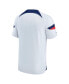 Men's White USMNT 2022/23 Home Breathe Stadium Replica Blank Jersey