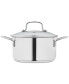Фото #3 товара Stainless Steel 2.5-Qt. Covered Sauce Pot, Created for Macy's