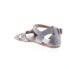 Фото #11 товара Bed Stu Mabely F373038 Womens Gray Leather Hook & Loop Strap Sandals Shoes