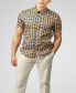 Фото #5 товара Men's Bauhaus Geo Print Short Sleeve Shirt