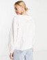 Фото #2 товара Selected Femme cotton collar detailed shirt in white