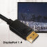 Techly ICOC DSP-A14-010NT - 1 m - DisplayPort - DisplayPort - Male - Male - 7680 x 4320 pixels