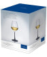 Фото #3 товара Villeroy Boch Manufacture Rock Blanc White Wine Glasses, Set of 4