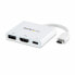 Фото #1 товара USB-C-адаптер Startech CDP2HDUACPW Белый 4K Ultra HD