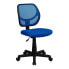 Фото #4 товара Mid-Back Blue Mesh Swivel Task Chair