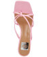 Фото #4 товара Women's Zini Strappy Kitten-Heel Dress Sandals