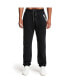 ფოტო #3 პროდუქტის Men's Black Wordmark Fleece Pants