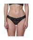 ფოტო #2 პროდუქტის Women's Dare Dot Mesh Lace Panty 3 Pack