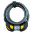 Фото #1 товара OnGuard Doberman Lighted Combo Cable Lock: 6' x 12 mm, Gray/Black/Yellow