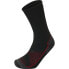 Носки для походов Lorpen T2 среднего веса Black / Deep Red, EU 47-50 - фото #2