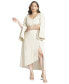 Фото #1 товара Платье из льна c кнопками ELOQUII