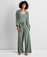 Women's 3-Piece. Fluid-Knit Pajama Set, Created for Macy's