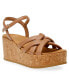 Фото #1 товара Women's Vinette Platform Wedge Sandals