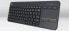 Фото #9 товара Logitech Wireless Touch Keyboard K400 Plus - Wireless - RF Wireless - QWERTZ - Black
