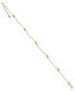 ფოტო #1 პროდუქტის Bead Anklet in 14k Yellow Gold