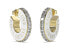 Lovely gold-plated earrings with zircons Love Guess JUBE04083JWYGWHT/U