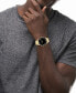 Men's Elliot Gold-Tone Stainless Steel Bracelet Watch 40mm