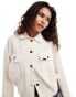 Фото #1 товара Lee batwing cord Rider jacket in cream