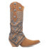 Фото #1 товара Dingo Rhapsody Southwest Snip Toe Cowboy Womens Brown Casual Boots DI194-255