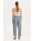 Women's Printed Mom Jeans