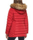 ფოტო #2 პროდუქტის Women's Faux-Fur-Trim Hooded Puffer Coat, Created for Macy's