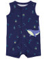 Фото #6 товара Baby Whale Snap-Up Romper NB