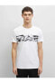 Erkek Beyaz-81858 T-Shirt