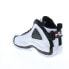 Фото #11 товара Fila Grant Hill 2 1BM00639-113 Mens White Leather Athletic Basketball Shoes