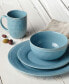 Cucina Agave Blue 16-Pc. Set, Service for 4