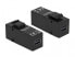Фото #1 товара Delock 86377 - Flat - Black - Mini DisplayPort - Mini DisplayPort - Female - Female