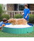 Фото #3 товара Dog Bathing Tub 12" x 47"/56"/63" PVC Foldable Pet Swimming Pool