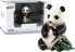 Figurka LeanToys Figurka Kolekcjonerska Panda Wielka z Bambusem