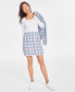 ფოტო #1 პროდუქტის Women's Tweed Mini Skirt, Created for Macy's