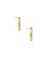 ფოტო #2 პროდუქტის Shine Crystal Earrings in 18K Gold Plating