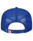 ფოტო #2 პროდუქტის Men's Royal Denver Broncos Main Trucker 9FIFTY Snapback Hat