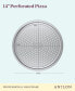 Фото #6 товара Pro-Bake Bakeware Aluminized Steel Perforated Pizza Pan, 14"