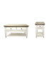 Фото #1 товара Myra Small Leg Cocktail Table and Chairside Table Set