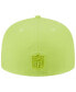 Фото #2 товара Men's Neon Green Los Angeles Chargers Color Pack Brights 59FIFTY Fitted Hat
