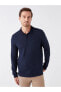 Фото #1 товара LCWAIKIKI Classic Polo Yaka Uzun Kollu Erkek Sweatshirt