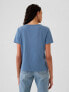 Organic Cotton Vintage V-Neck T-Shirt