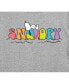 ფოტო #3 პროდუქტის Hybrid Apparel Trendy Juniors Peanuts Snoopy Beach Cropped Tee